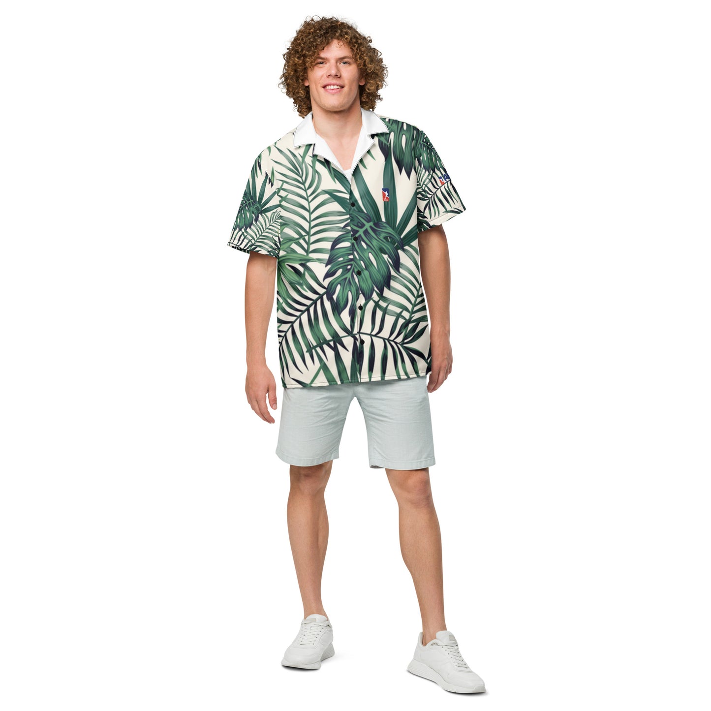 AWA Men's Button-Down Shirt - Summer '24 Bahama Mama Collection